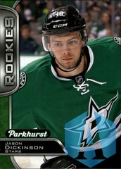 2016-17 Parkhurst Rookies #343 Jason Dickinson Stars